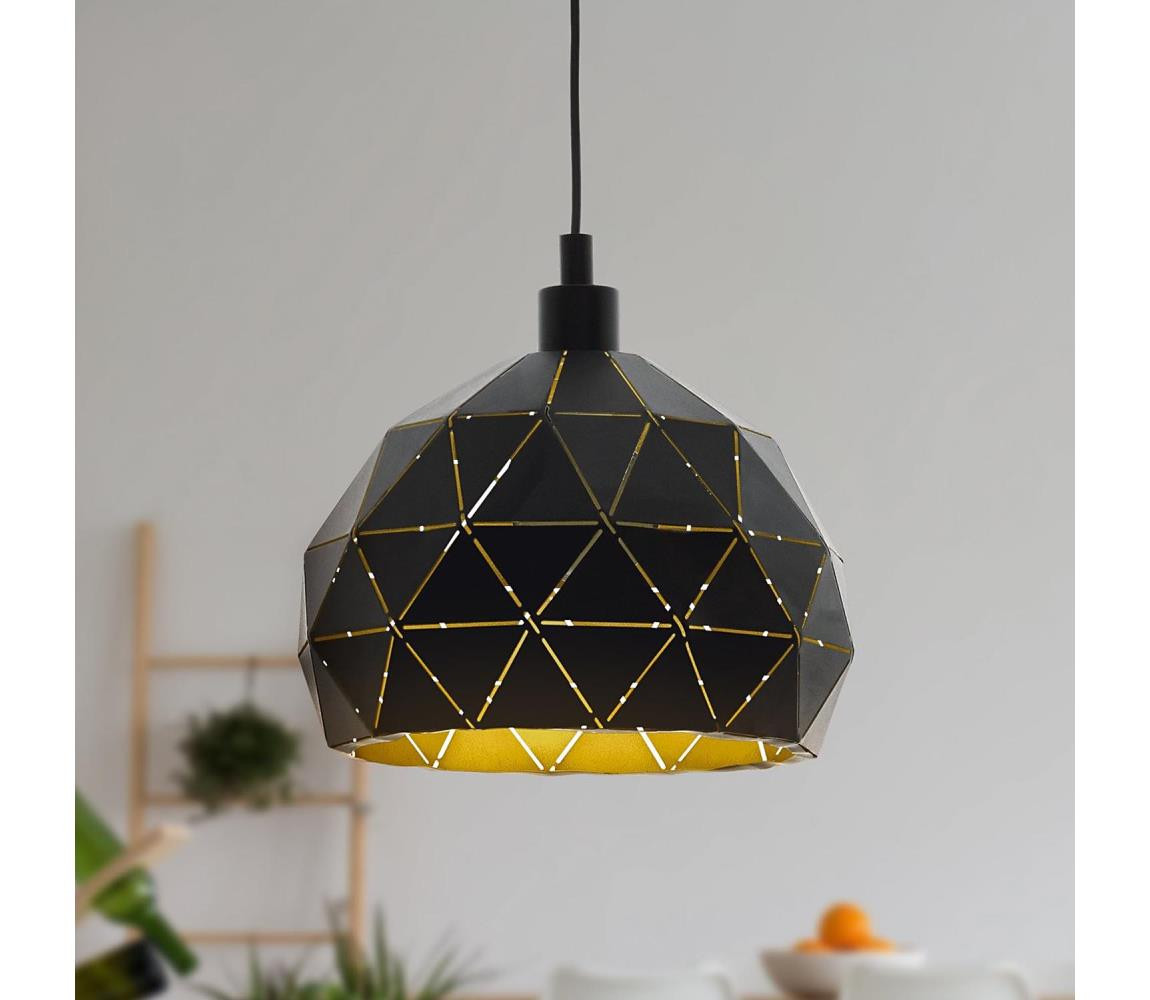 Eglo Eglo 97845 - Lustr na lanku ROCCAFORTE 1xE27/60W/230V