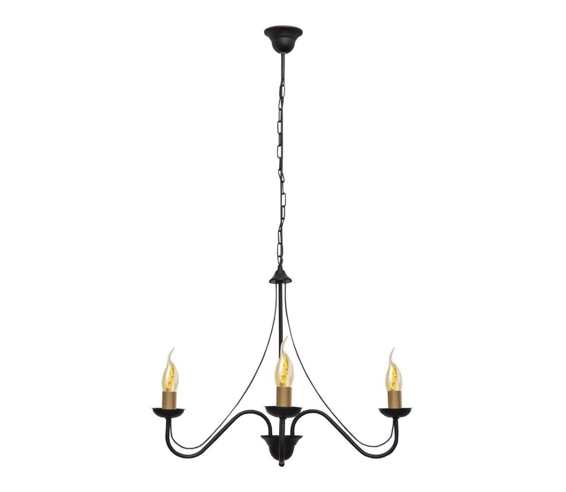 Lustr na řetězu MALBO 3xE14/60W/230V