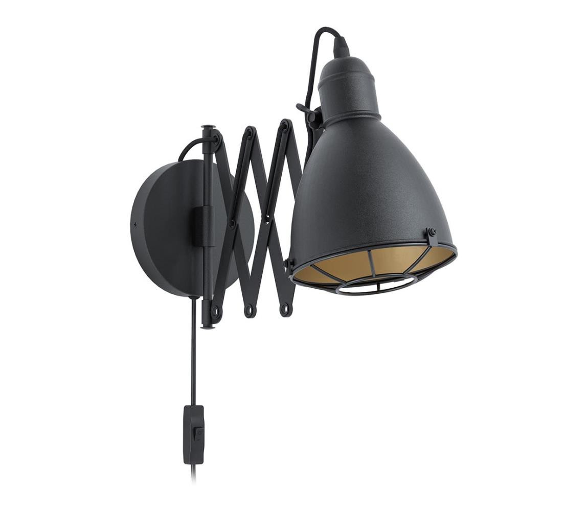 Eglo Eglo 43184 - Nástěnné svítidlo TREBURLEY 1xE27/28W/230V