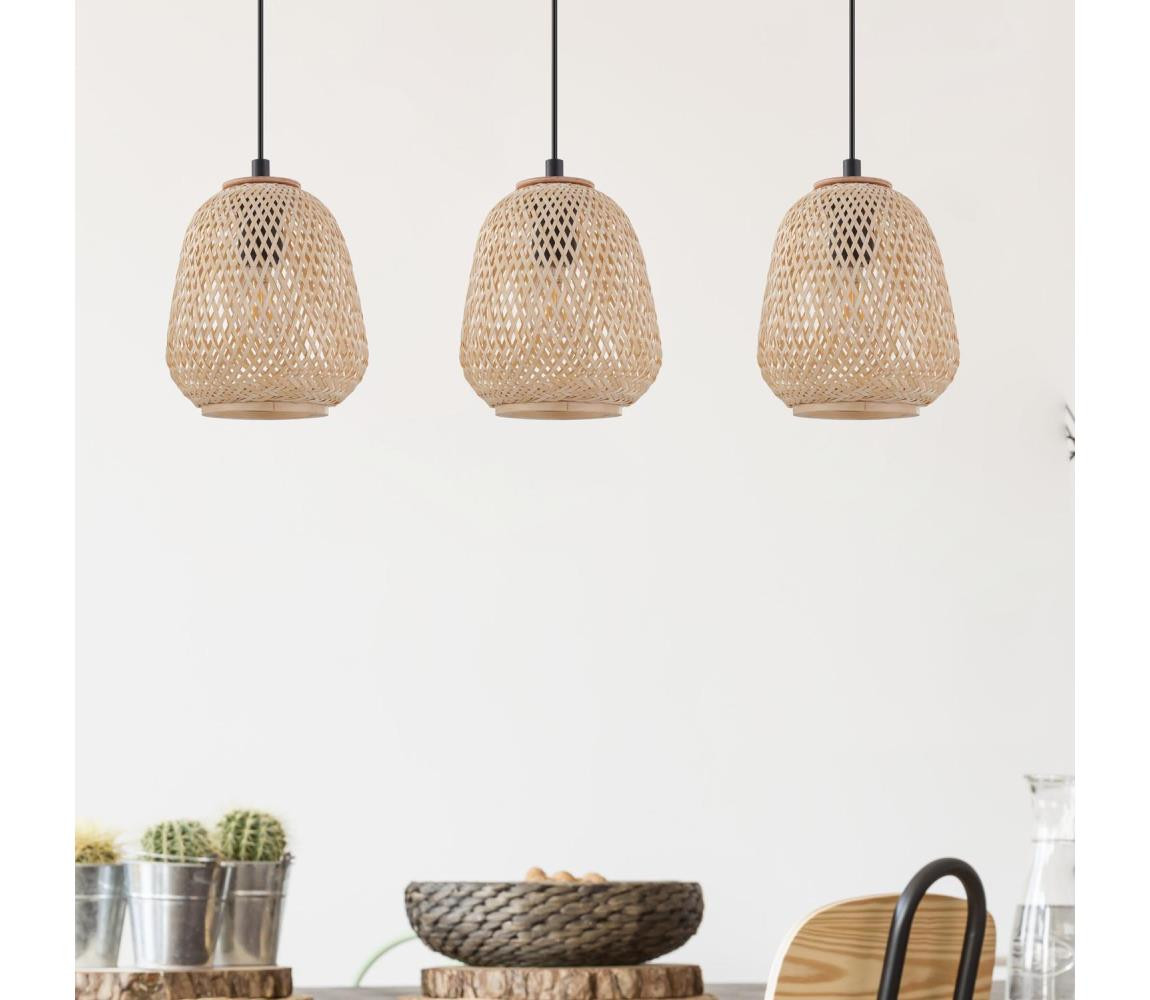 Eglo Eglo 43262 - Lustr na lanku DEMBLEBY 3xE27/40W/230V