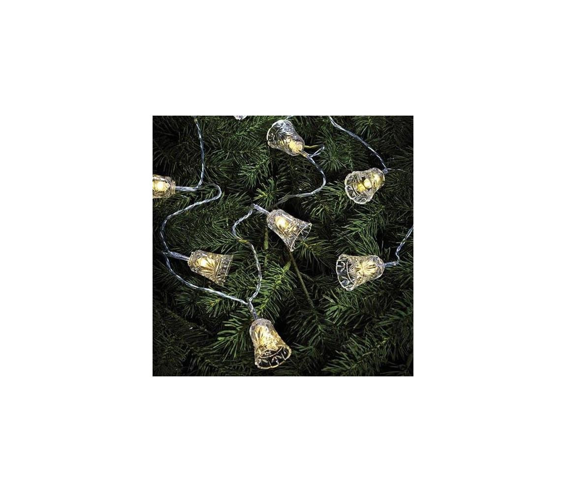 Markslöjd Markslöjd 703237 - LED Vánoční řetěz BELL 10xLED 2,1m