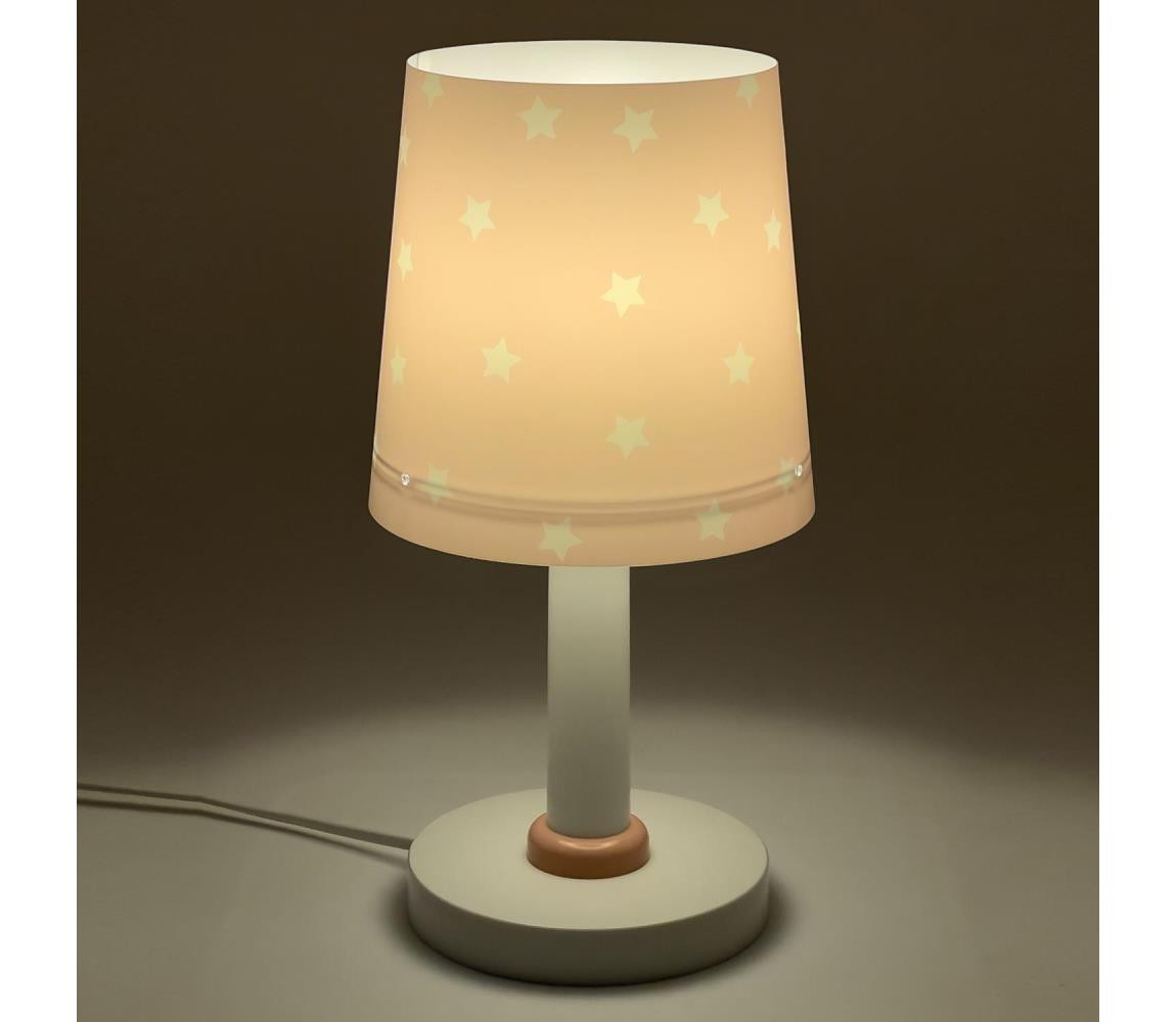 Dalber Dalber 82211S - Dětská lampička STAR LIGHT 1xE14/40W/230V růžová