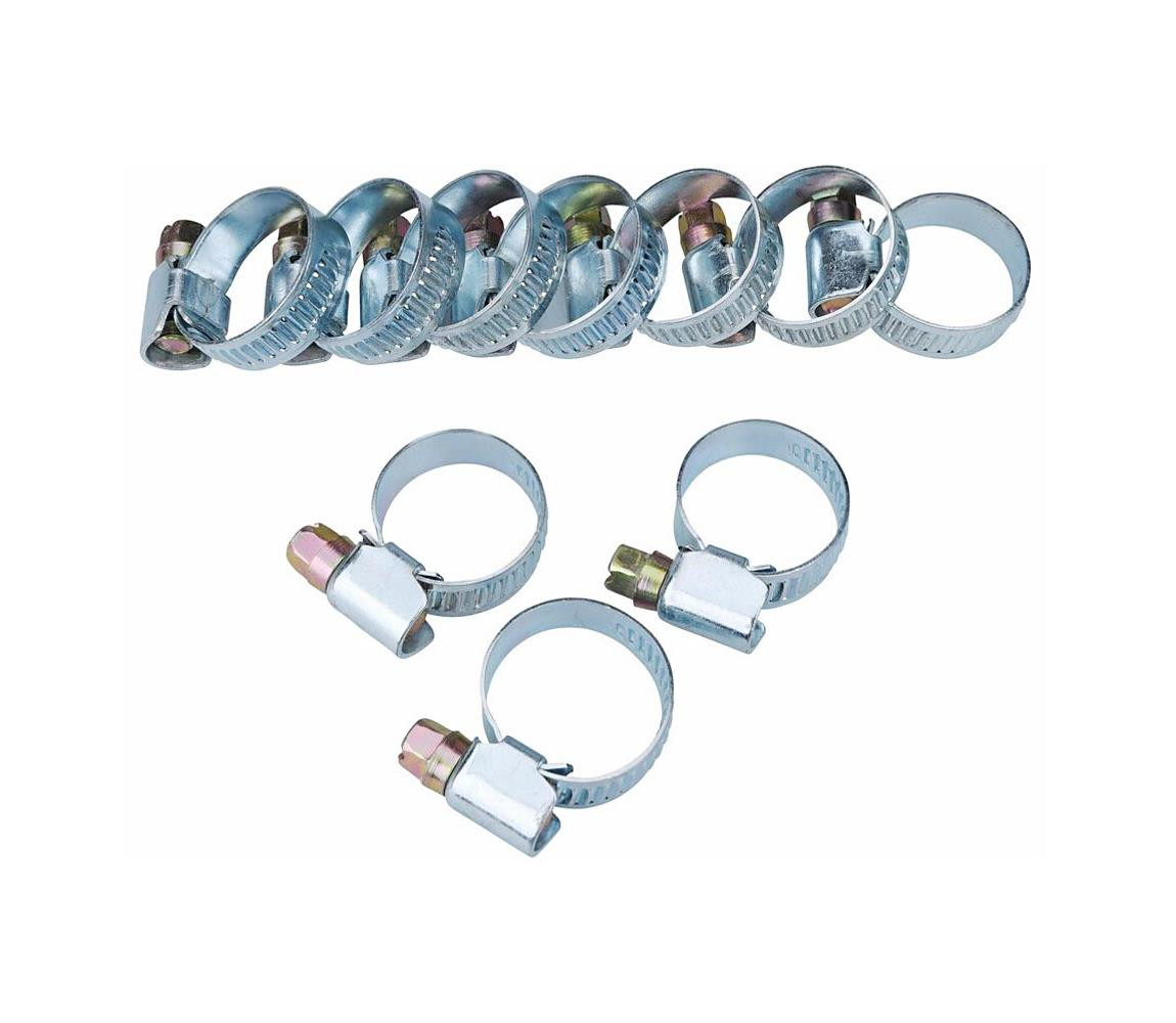 Extol Extol - SADA 10x Spona hadicová 12-22 mm nerez