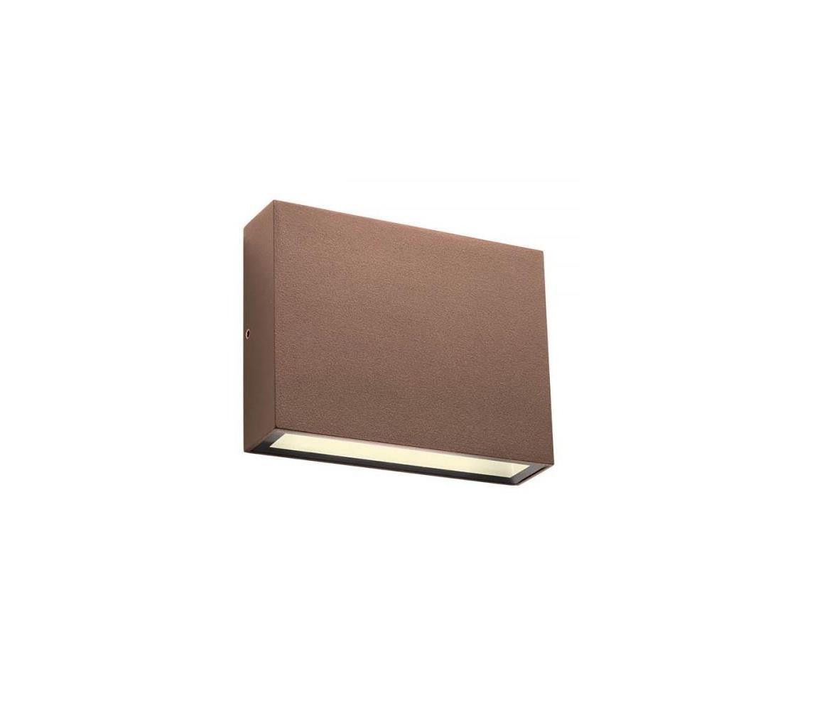 Redo Redo 90377 - LED Venkovní nástěnné svítidlo KAMAL LED/4,4W/230V 3000K IP54 hnědá