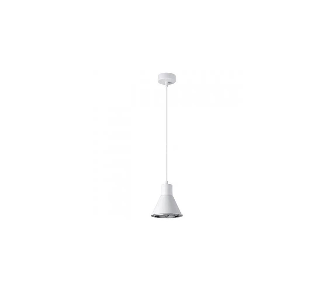 SL.0987 - Lustr na lanku TAZILA 1xES111/60W/230V bílá