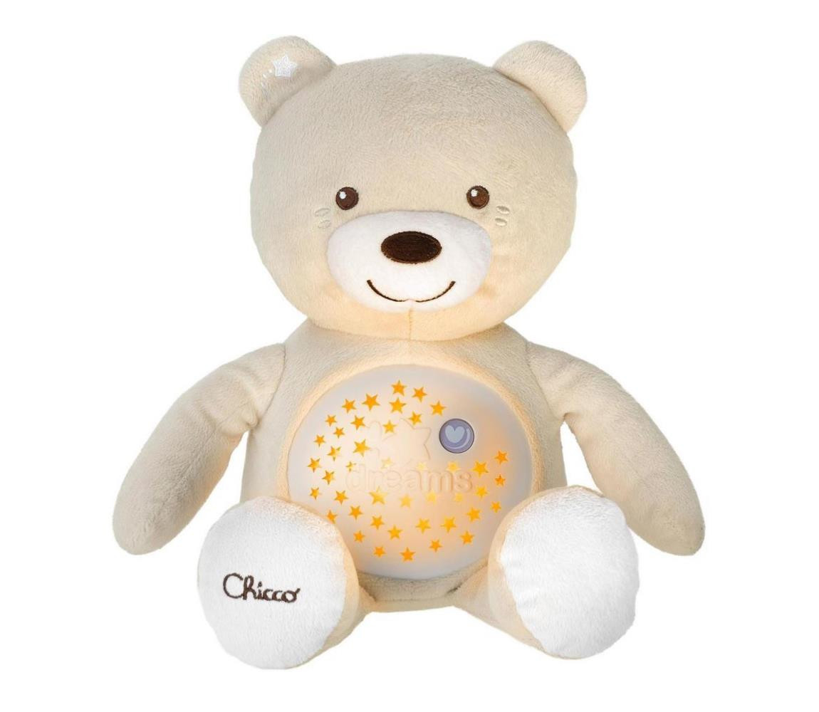 Chicco Chicco - Projektor s melodií BABY BEAR 3xAAA béžová