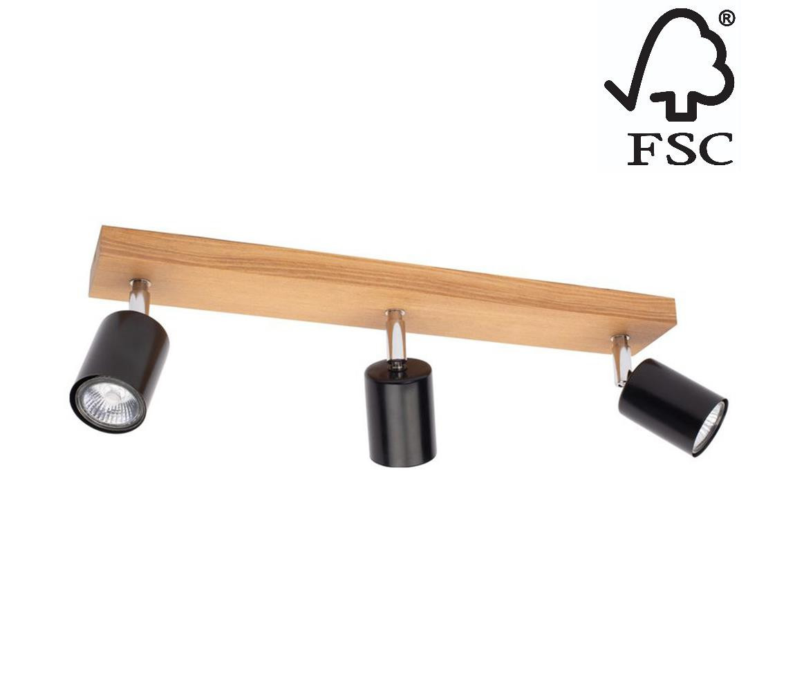 DO2910351 - Stropní bodové svítidlo MANARA  3xGU10/5W/230V borovice