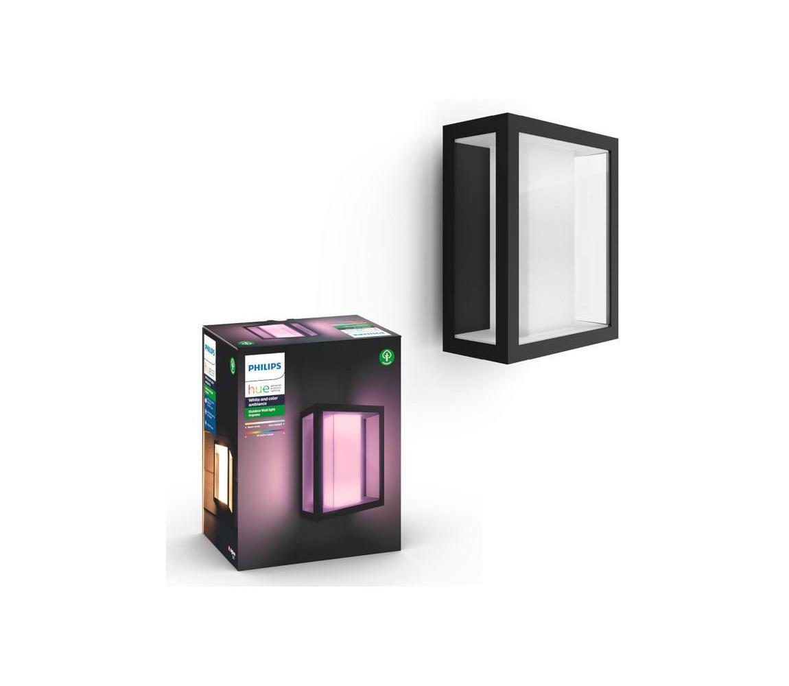 Philips Philips 17430/30/P7 - LED RGBW Venkovní svítidlo Hue IMPRESS 2xLED/8W/230V IP44