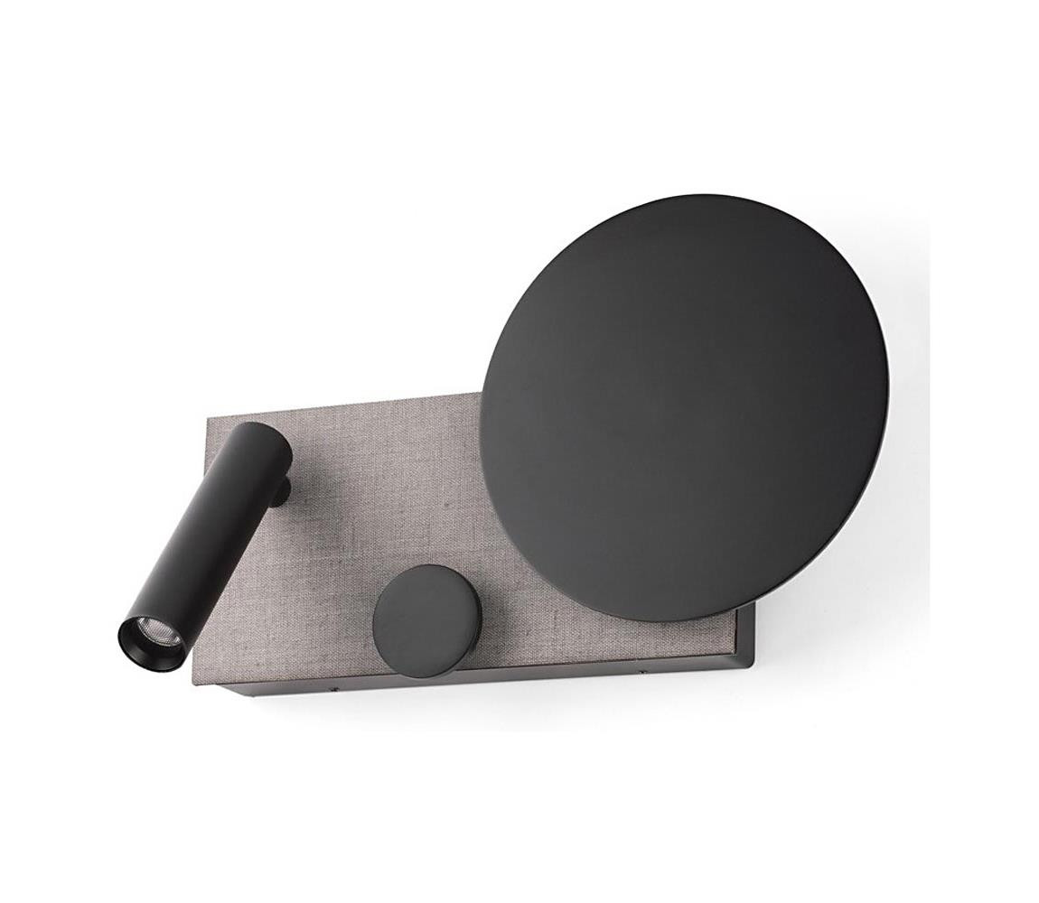 FARO Barcelona FARO 20065 - LED Stmívatelná nástěnná lampička KLEE LED/10W/230V + LED/3W pravá