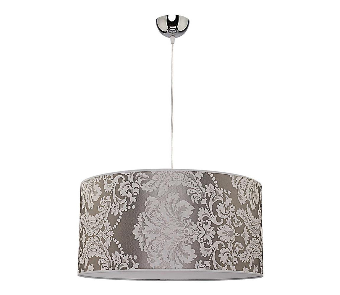 - Lustr na lanku ALTO 1xE27/40W/230V pr. 45 cm stříbrná