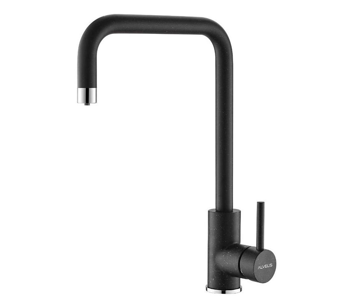 ALVEUS ALVEUS 1139812 - Dřezová baterie DUAL 37 cm granit/černá