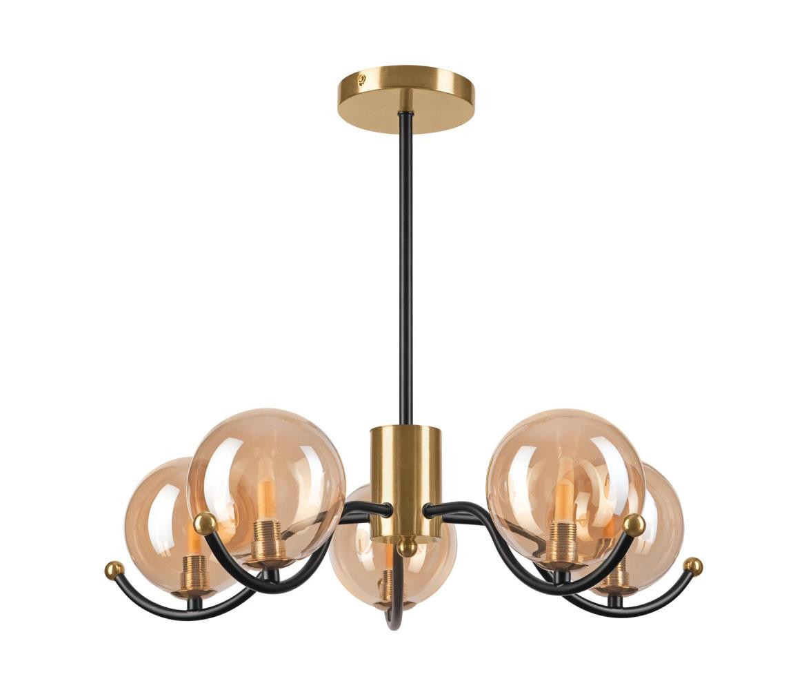 Lustr na tyči GEORGIA 5xE14/5W/230V