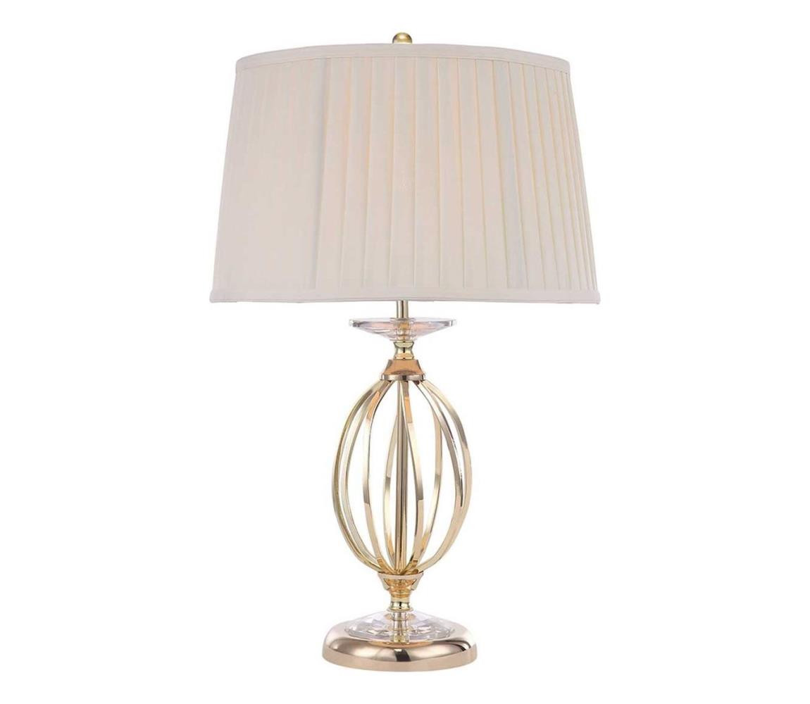 Elstead Elstead AG-TL-POL-BRASS - Stolní lampa AEGEAN 1xE27/60W/230V zlatá
