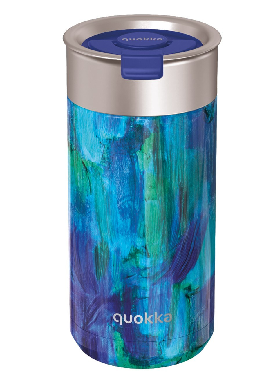 Termohrnek se sítkem Boost, 400ml, Quokka, blue paint