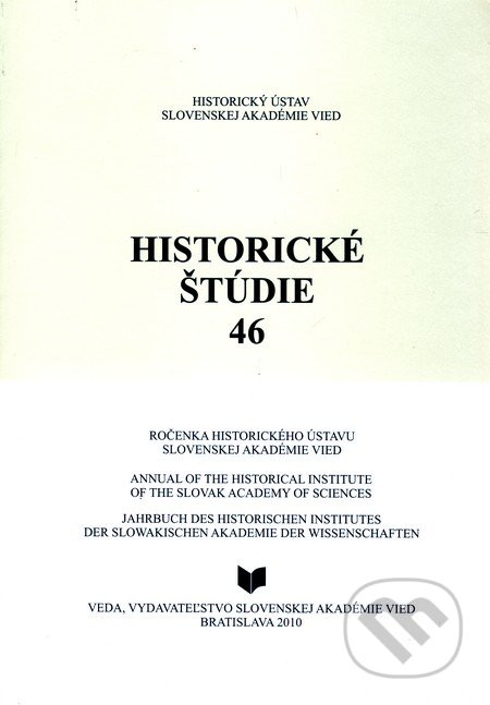 Historické štúdie 46 - VEDA