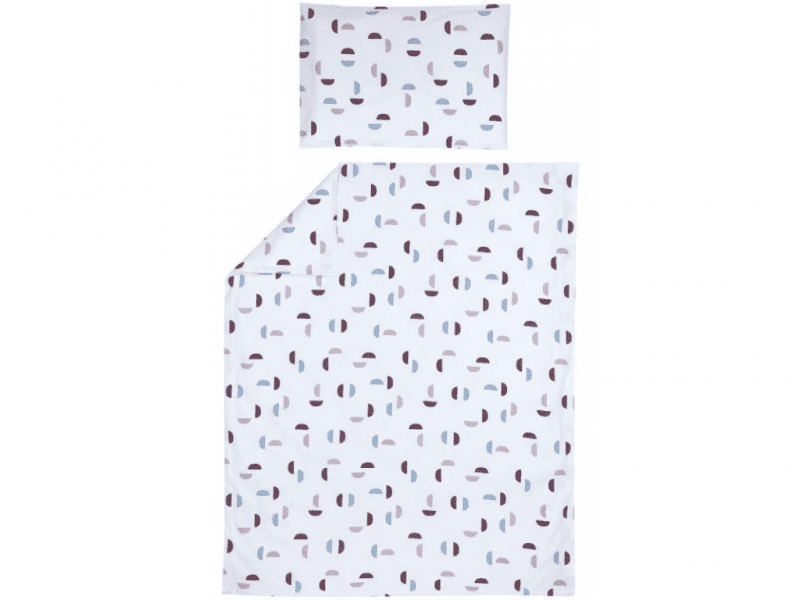 Meyco povlečení 100x135 cm Shapes lilac