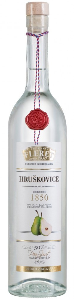Fleret Distillery Fleret Collection 1850 hruškovice 50 % 0,7 l