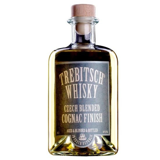 Trebitsch Whisky Trebitsch Czech Single blended Whisky Premium Cognac 40 % 0,5 l