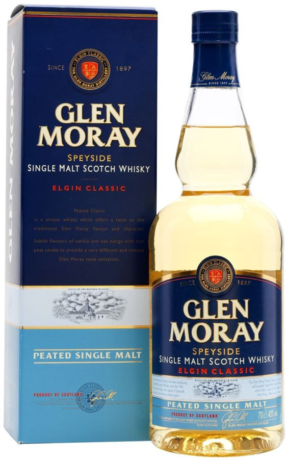 Glen Moray Peated  40% 0,7 l