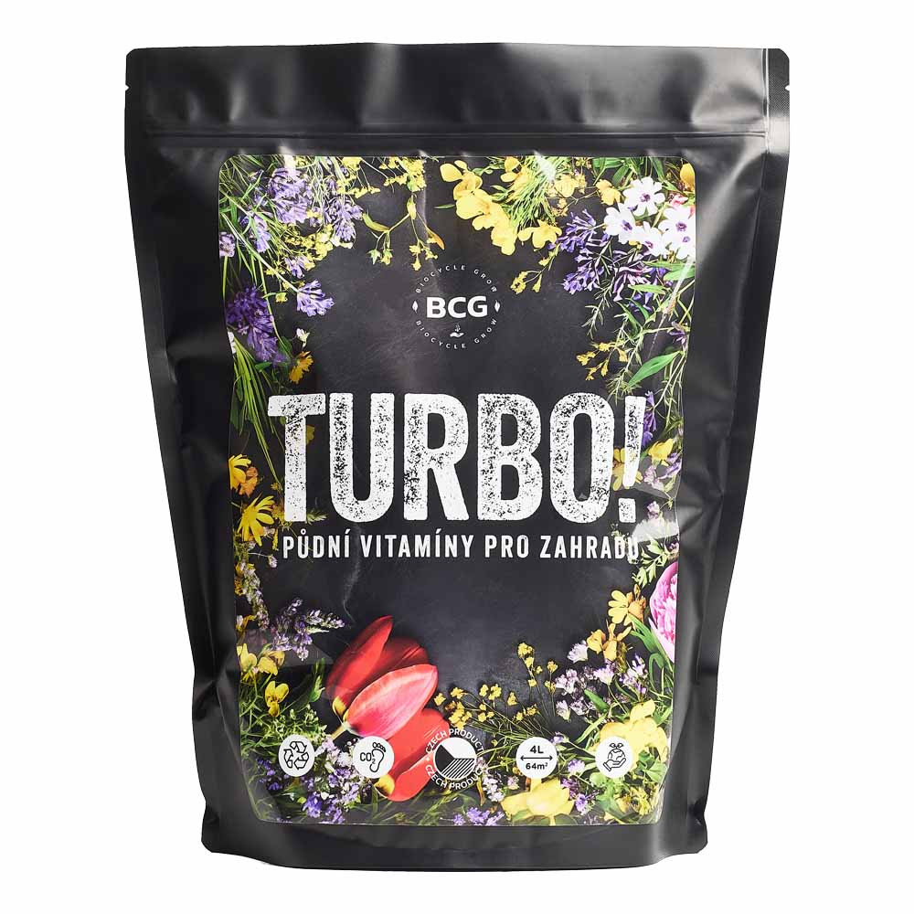 Bio Cycle Grow s.r.o. TURBO! Půdní vitamíny pro zahradu 4 l