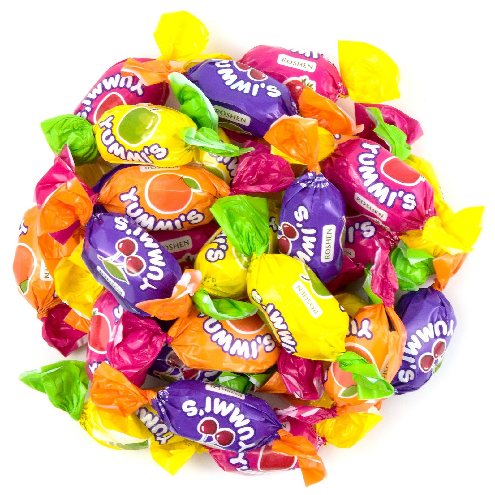 NUTSMAN Ovocné žvýkací bonbony Roshen Yummi Množství: 250 g