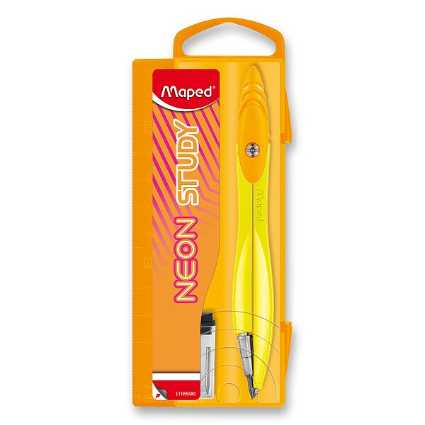 Kružítko MAPED Study Neon - mix barev