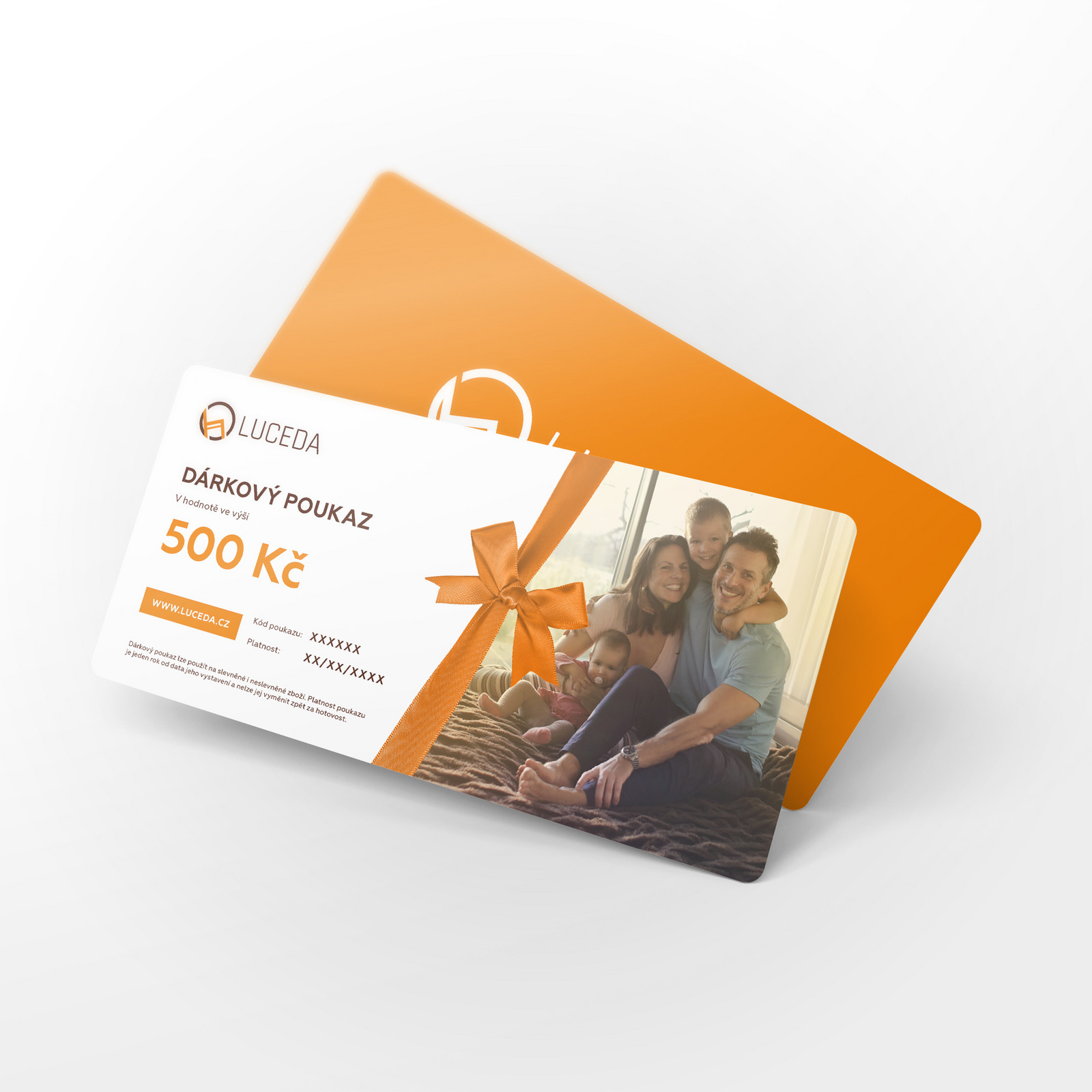 Luc Elektronický dárkový poukaz v hodnotě 500 Kč