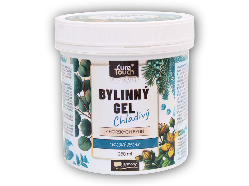 VitaHarmony Cure Touch bylinný gel chladivý 250ml