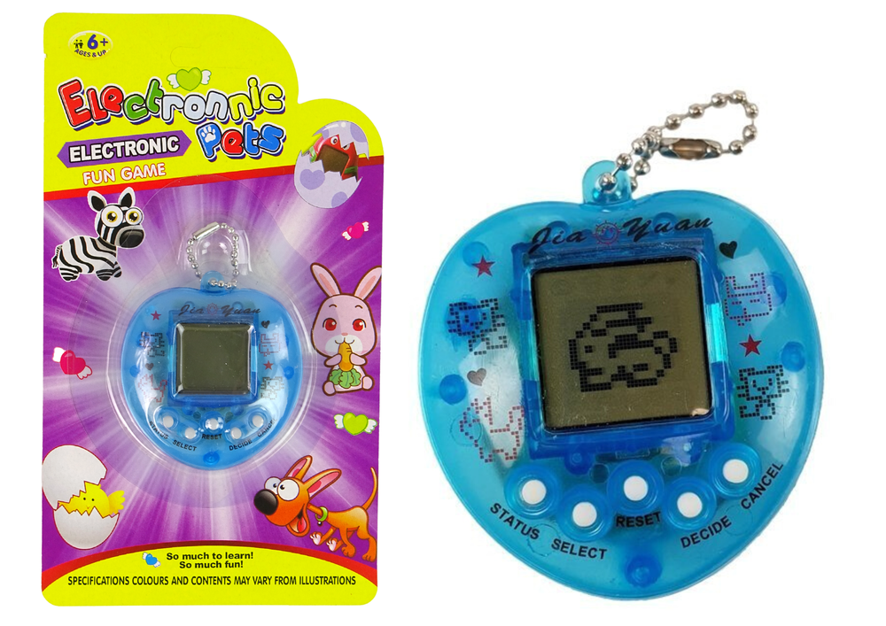 mamido Elektronická hra Tamagotchi zvířátko modrá