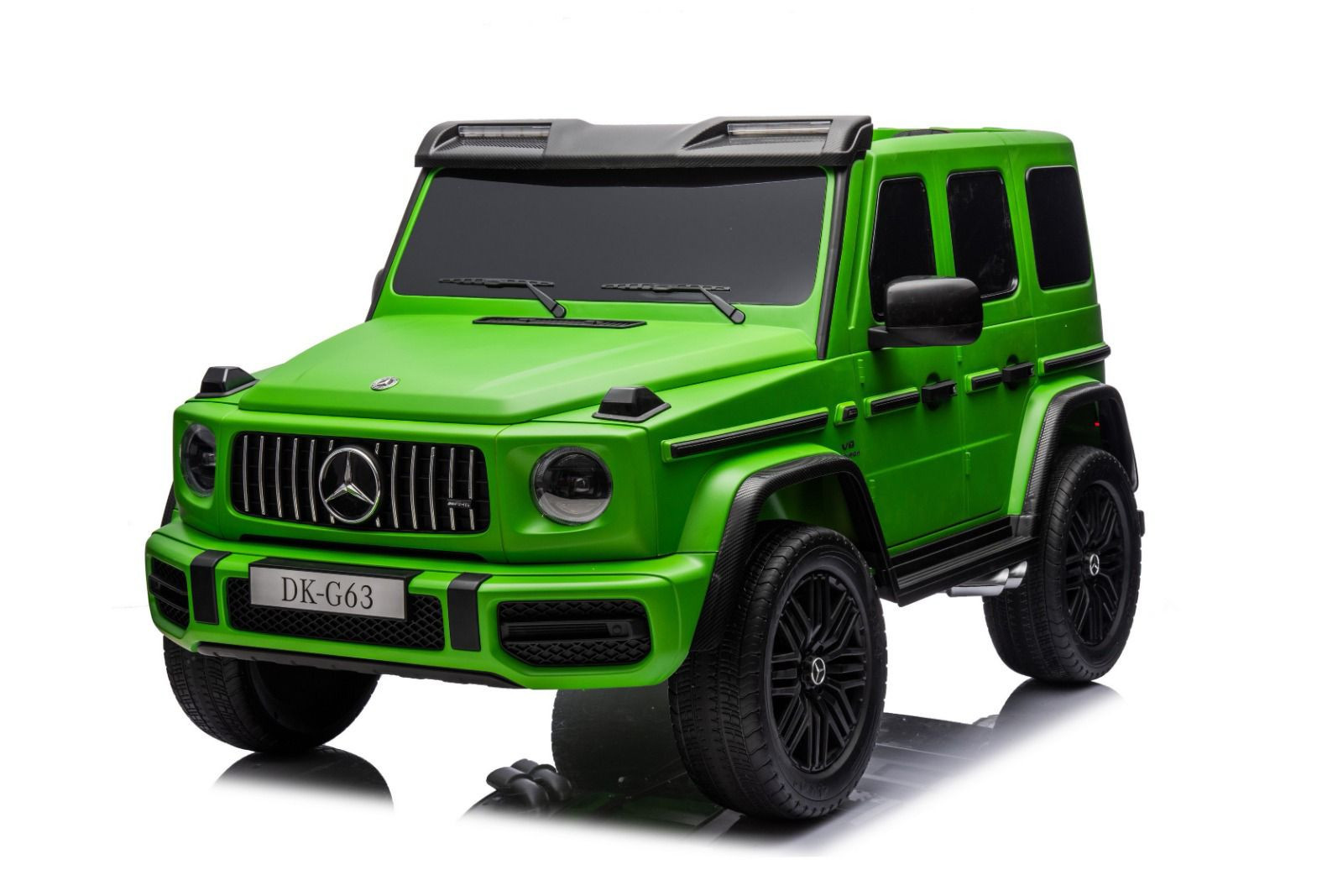 Mamido Mamido Elektrické autíčko Mercedes G63 AMG 2x24V 4x200W XXL lakované zelené