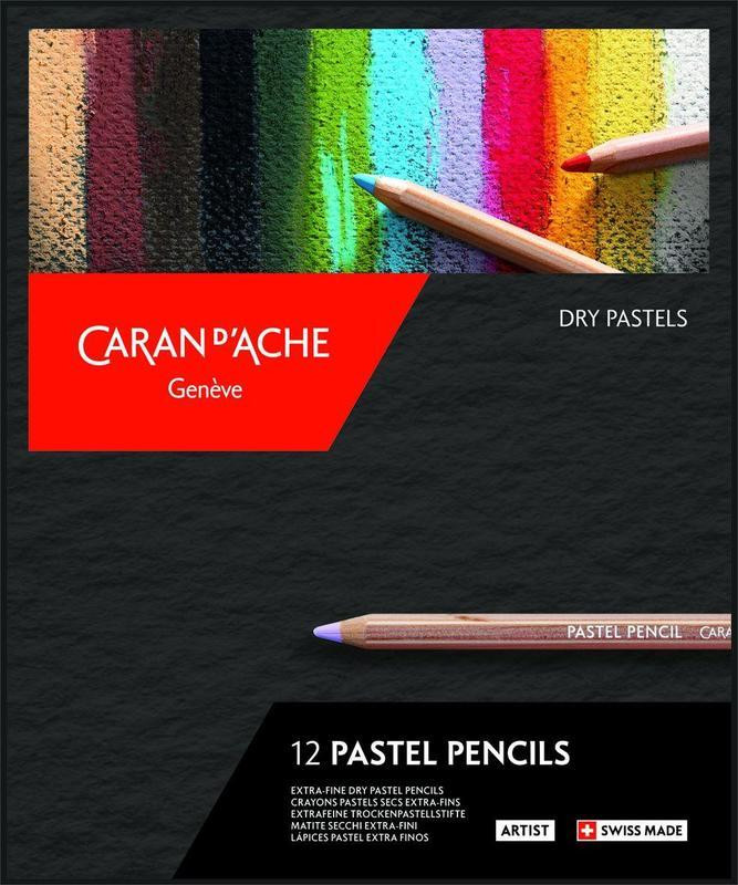 Caran d'Ache Caran d'Ache, 788.312, sada uměleckých suchých pastelů v tužce, 12 ks
