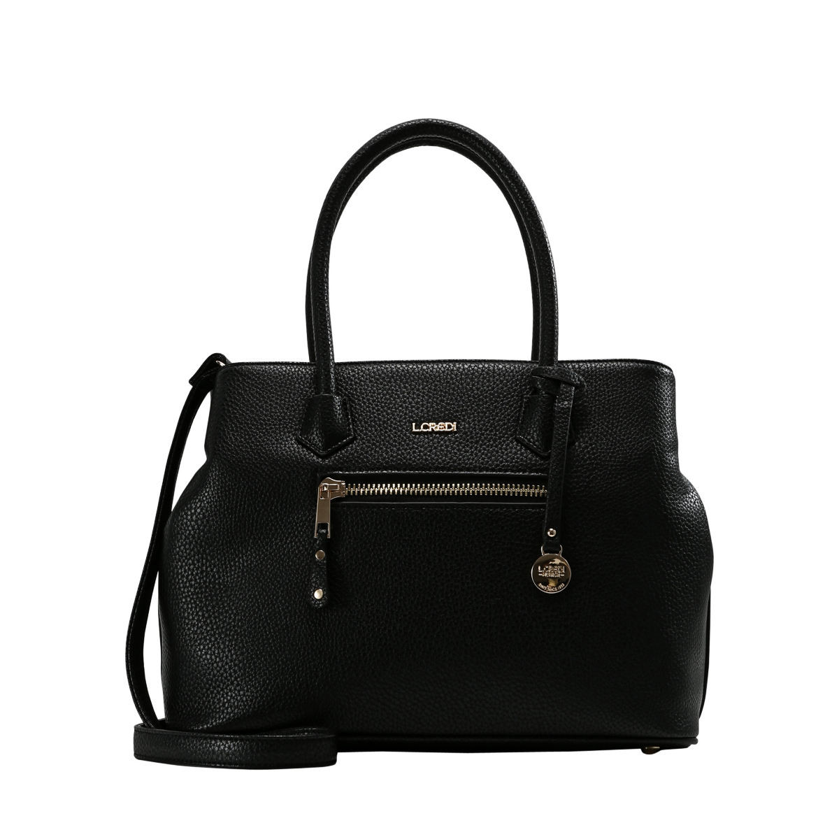 L.credi dámská stylová kabelka - černá - One size
