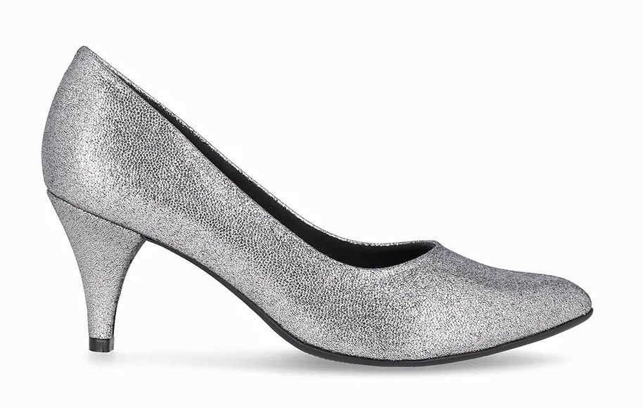 Piccadilly 745035-795 Dámské lodičky stříbrné 37