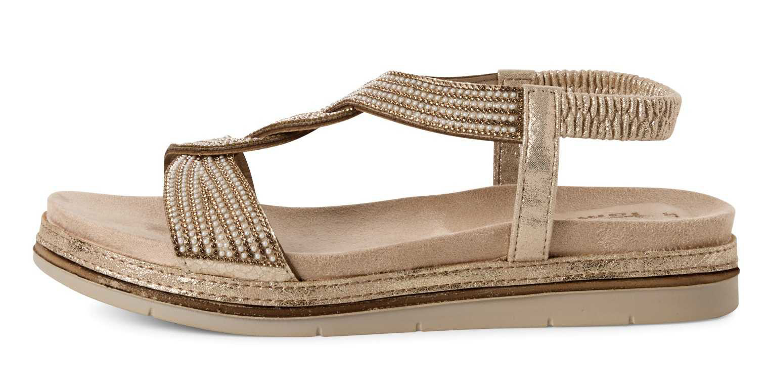 Tamaris 1-28200-44-964 Dámské sandály béžové 37