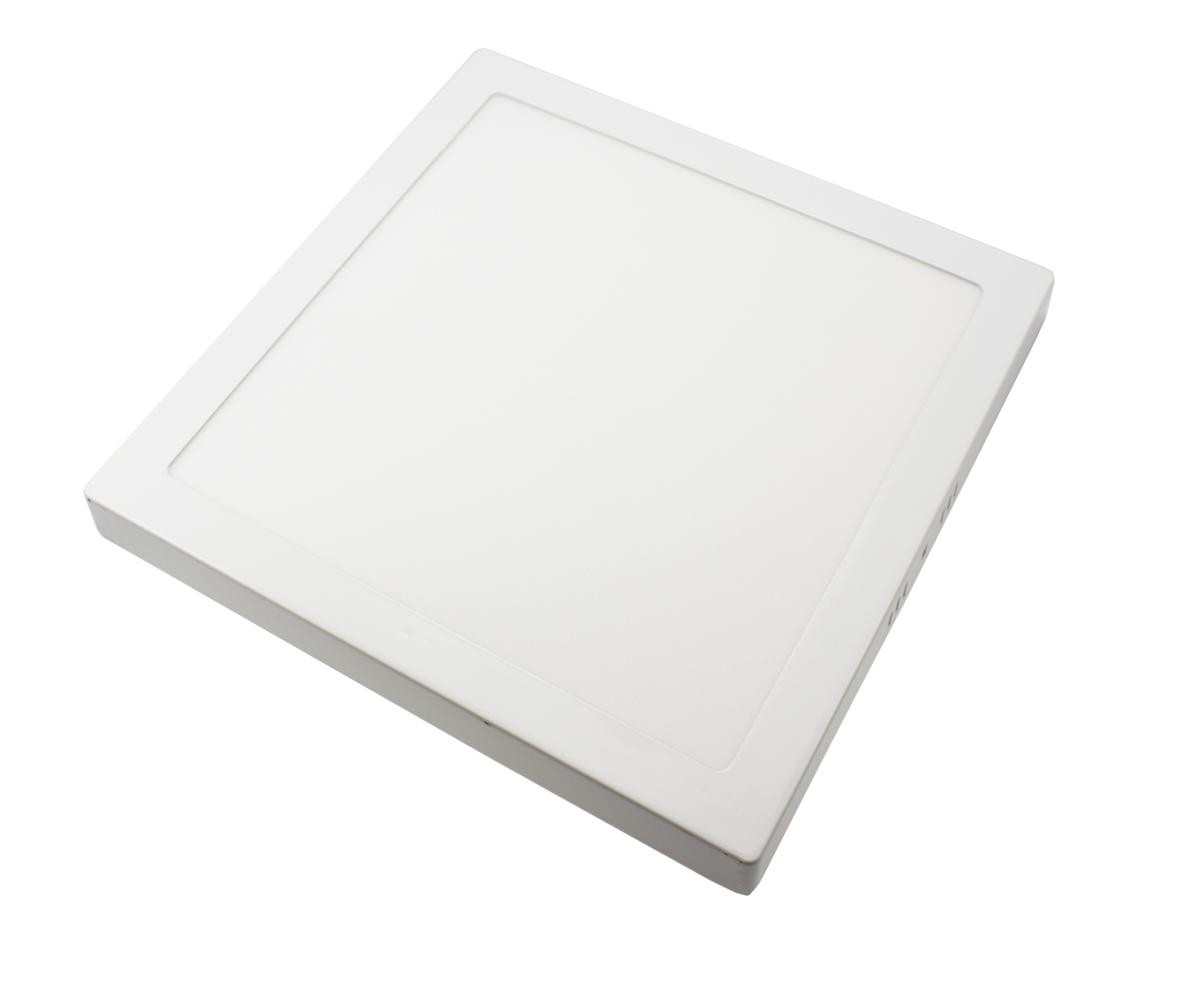 Berge LED panel čtvercový 225x225x35mm přisazený - 18W - 230V - 1620Lm - Neutrální bílá MD0044