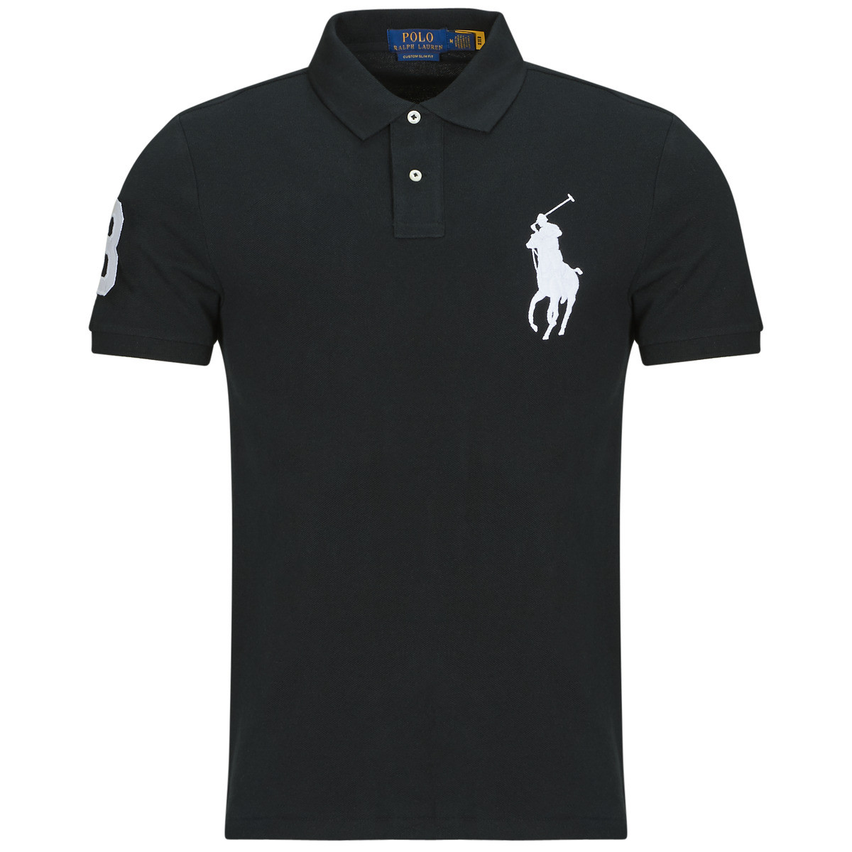 Polo Ralph Lauren  POLO COUPE DROITE BIG POLO PLAYER  Černá