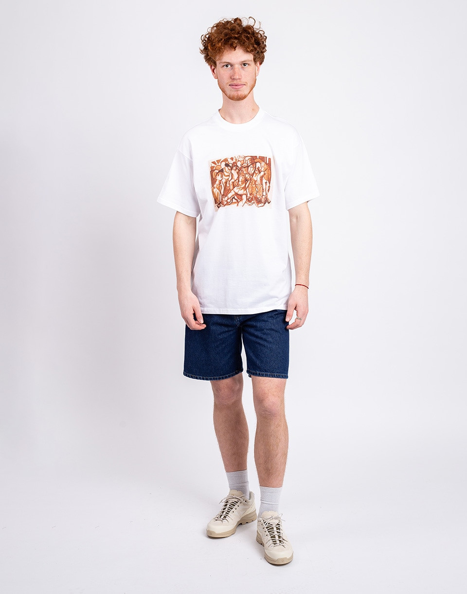 Carhartt WIP S/S Cai Arfon Bellis T-Shirt White S