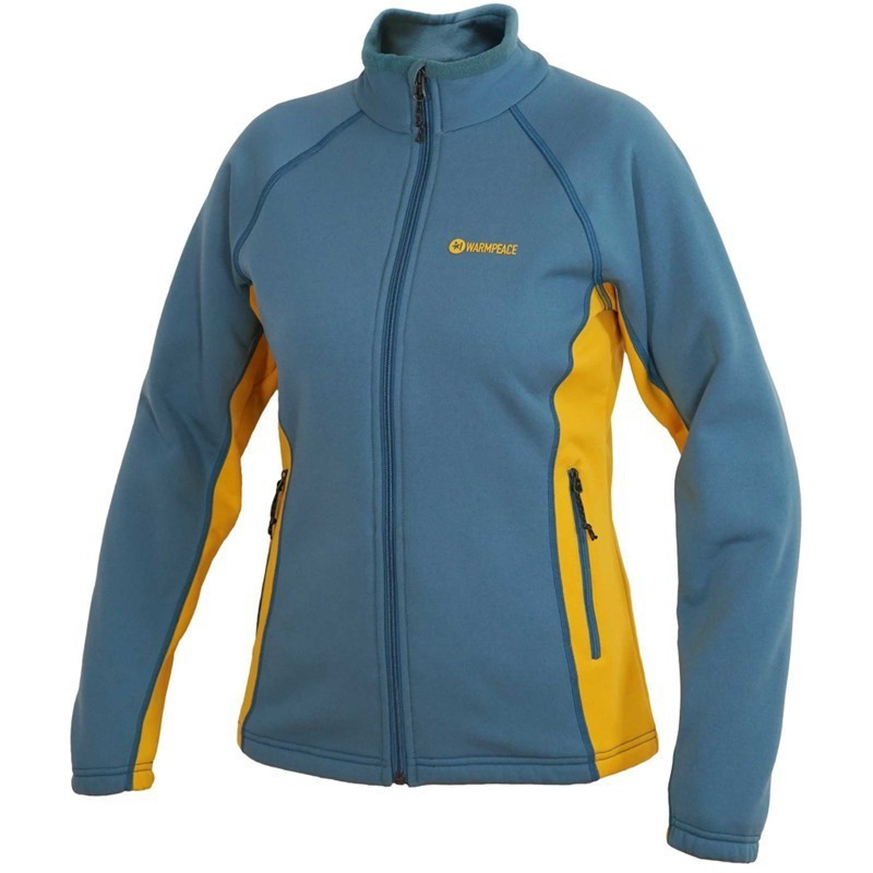 Warmpeace Dámská propínací bunda Warmpeace Driggs Lady Modrá
