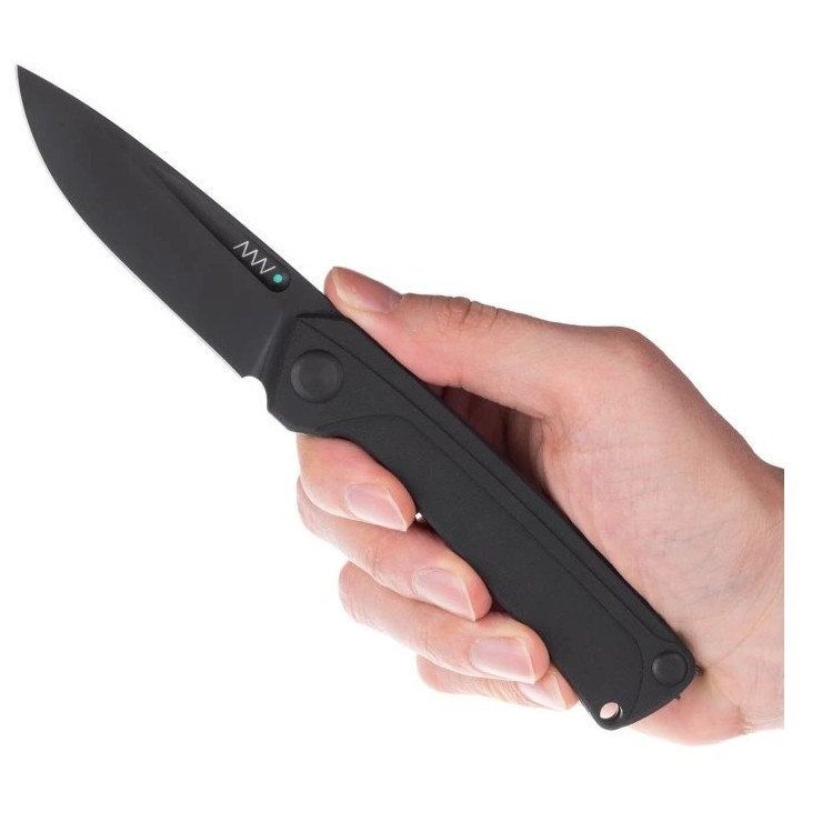 Zavírací nůž Acta non verba Z200BB-DLC black, G10 Black Barva: černá