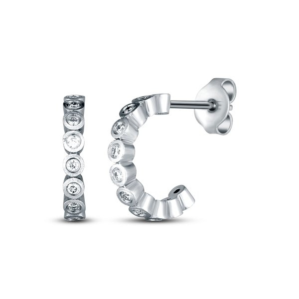 Náušnice s brilianty 334-595-118600 2.10g