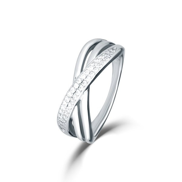 Prsten se syntetickými kameny 126-927-4860 52