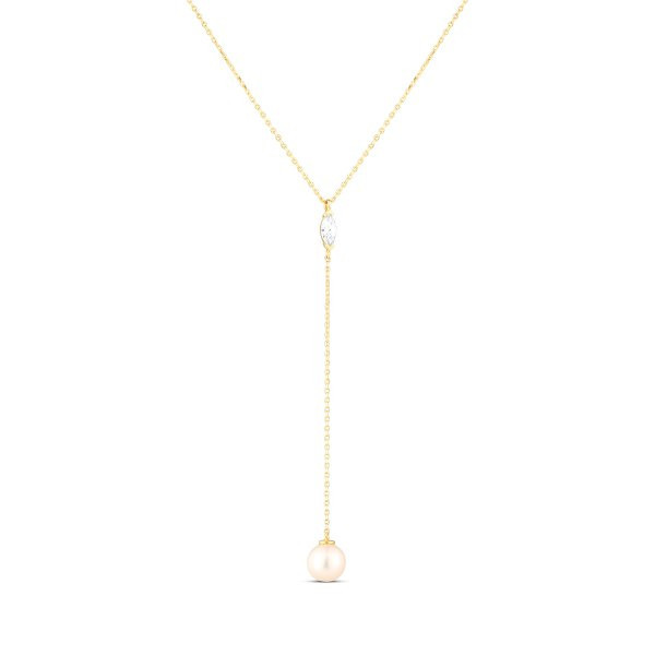 Náhrdelník s perlou 275-532-004203 1.95g