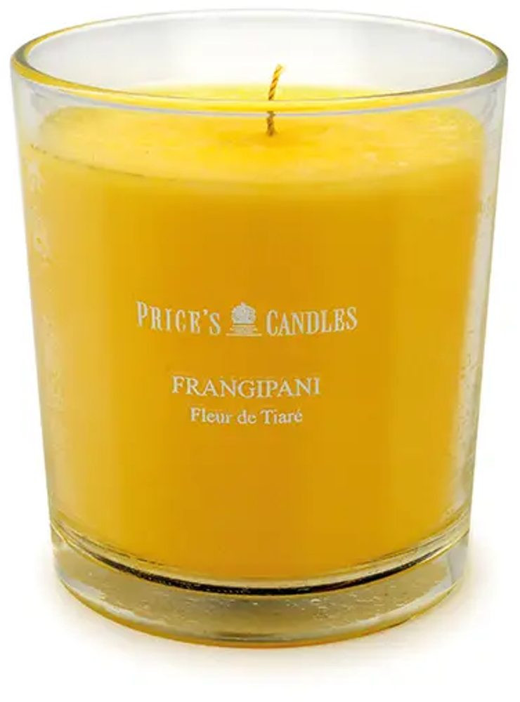 Price’s FRAGRANCE vonná svíčka ve skle Frangipani - hoření 45h