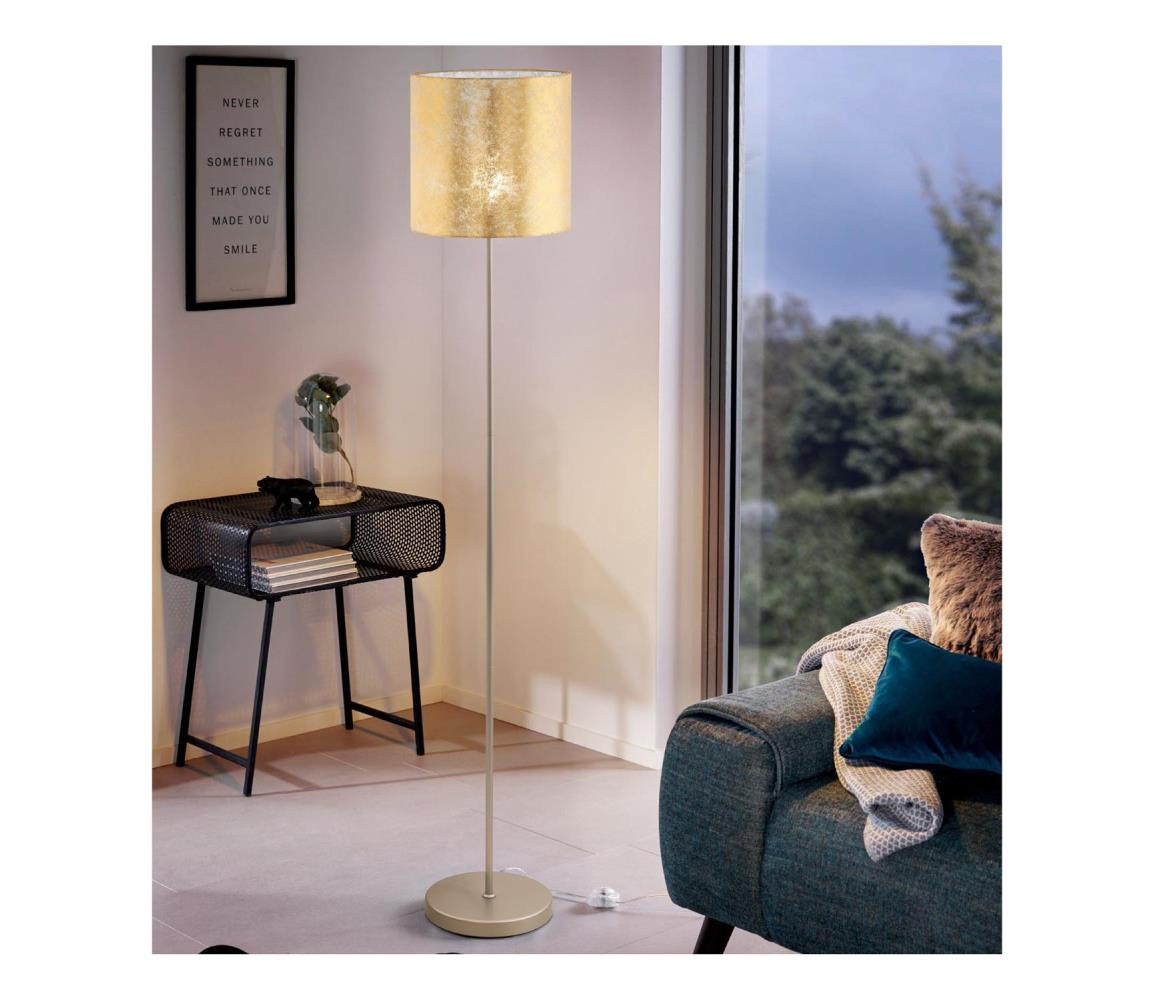 Eglo Eglo 97647 - Stojací lampa VISERBELLA 1xE27/60W/230V