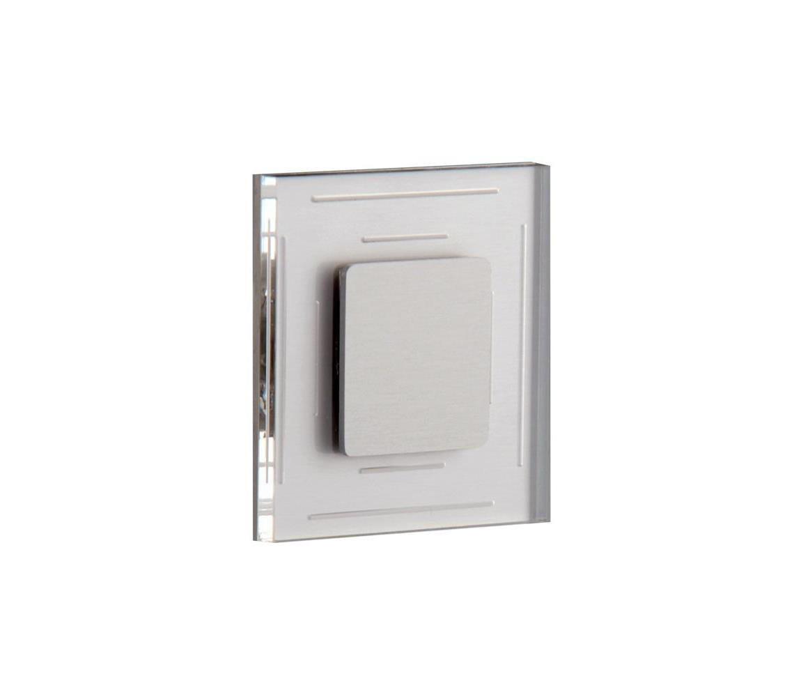 LDST LDST SP-01-SS-BZ8 - LED schodišťové svítidlo SPACE 8xLED/1,2W/230V matný chrom
