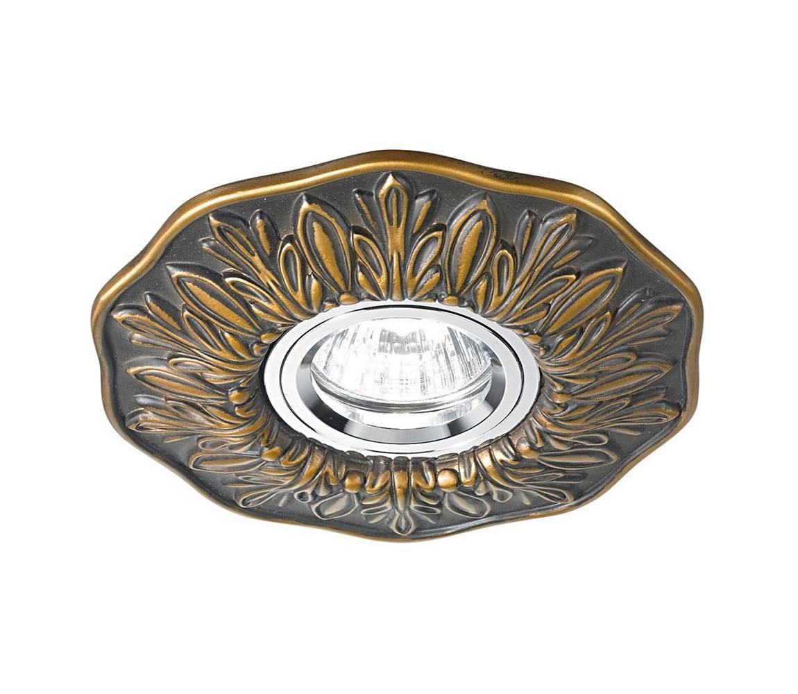 Ideal Lux Ideal Lux - Podhledové svítidlo 1xGU10/50W/230V bronz