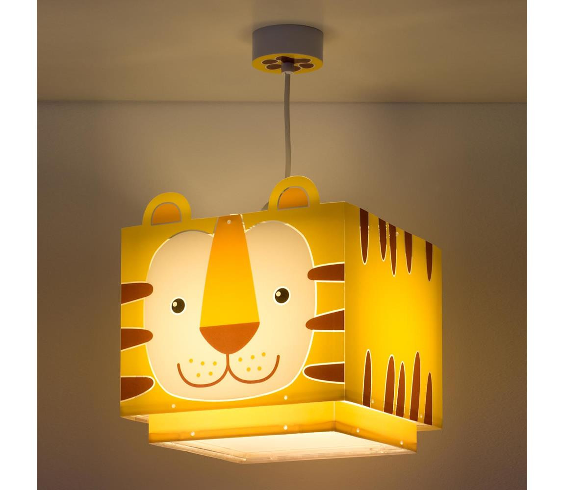 Dalber Dalber 64562 - Dětský lustr LITTLE TIGER 1xE27/60W/230V
