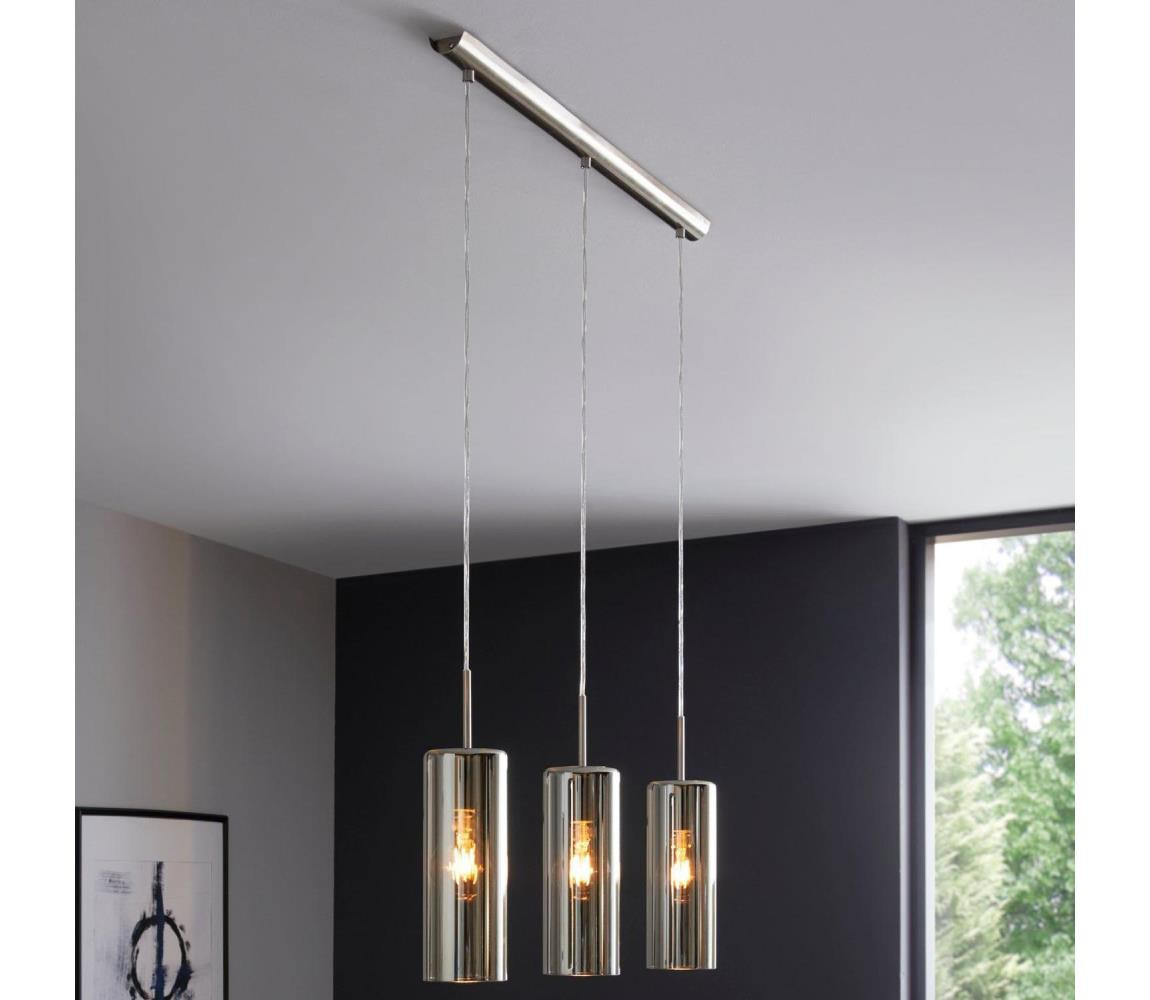 Eglo Eglo 98697 - Lustr na lanku SELVINO 3xE27/15W/230V