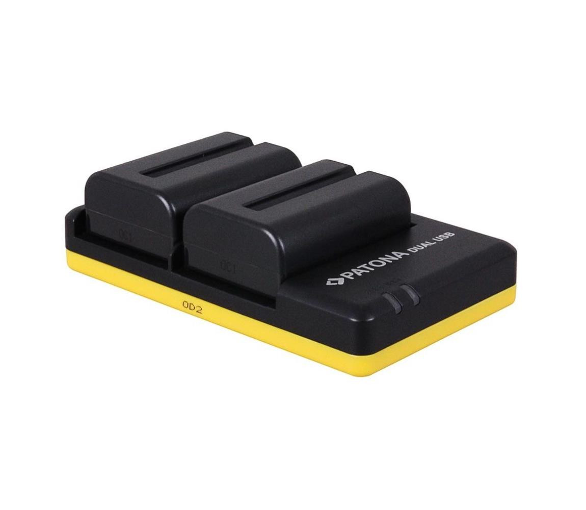 PATONA PATONA - Nabíječka Foto Dual Quick Sony NP-FM500H USB