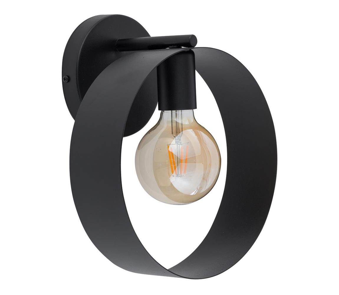 Nástěnné svítidlo HAPPY 1xE27/60W/230V černá